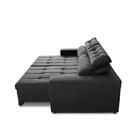 Sofá Retrátil E Reclinável 3 Lugares Com Molas 2,30m Dani Sue