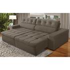 Sofá Retrátil E Reclinável 3 Lugares Com Molas 2,30m Julia Su