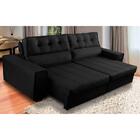 Sofá Retrátil E Reclinável 3 Lugares Com Molas 2,50m Camila S