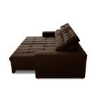 Sofá Retrátil E Reclinável 3 Lugares Com Molas 2,50m Dani Sue