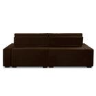 Sofá Retrátil E Reclinável 3 Lugares Com Molas 2,50m Dina Sue