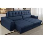 Sofá Retrátil E Reclinável 3 Lugares Com Molas 2,50m Josi Sue