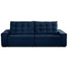 Sofá Retrátil E Reclinável 3 Lugares Com Molas 2,70m Dina Sue