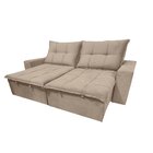 Sofá Retrátil E Reclinável 3 Lugares Com Molas 200cm Safira V