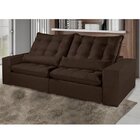 Sofá Retrátil E Reclinável 3 Lugares Da Vinci Mundial Estofad