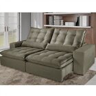 Sofá Retrátil E Reclinável 3 Lugares Da Vinci Mundial Estofad