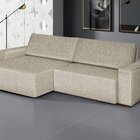 Sofá Retrátil E Reclinável 3 Lugares Linho Com Molas Siena 20