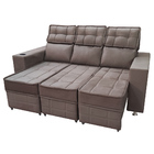 Sofá Retrátil E Reclinável 3 Lugares Londres 2.10 Veludo Marr