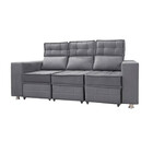 Sofá Retrátil E Reclinável 3 Lugares Londres 2.10cm C/molas -