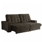 Sofá Retrátil E Reclinável 3 Lugares Medelim Luxury Estofados