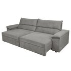 Sofá Retrátil E Reclinável 3 Lugares Molas Ensacadas 200cm Ve