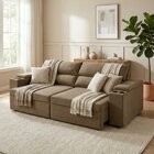 Sofá Retrátil E Reclinável 3 Lugares Molas Ensacadas 200cm Ve
