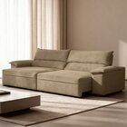 Sofá Retrátil E Reclinável 3 Lugares Molas Ensacadas 200cm Ve