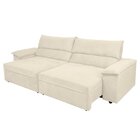 Sofá Retrátil E Reclinável 3 Lugares Molas Ensacadas 200cm Ve