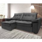 Sofá Retrátil E Reclinável 3 Lugares Molas Ensacadas 250cm Bi