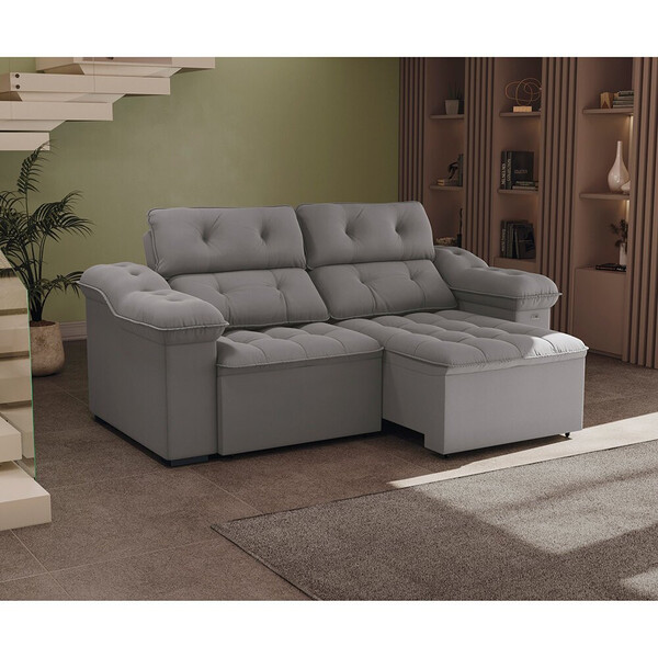 Sofá Retrátil E Reclinável 3 Lugares S161 Sierra Kappesberg