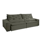 Sofá Retrátil E Reclinável 3 Lugares Sevilha Mundial Estofado