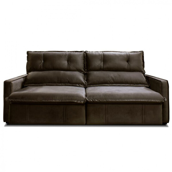 Sofá Retrátil E Reclinável 3 Lugares Solar