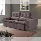 Sofá Retrátil E Reclinável 3 Lugares Toronto Estofados Ferrar