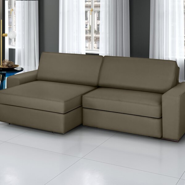 Sofá Retrátil E Reclinável 3 Lugares Veludo Cosmos 200cm Marr