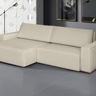 Sofá Retrátil E Reclinável 3 Lugares Veludo Siena 200cm Com M