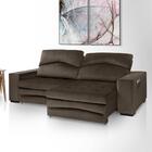 Sofa Retratil E Reclinavel 3 Lugares Veneza Café A91