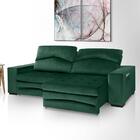 Sofa Retratil E Reclinavel 3 Lugares Veneza Verde A90
