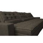 Sofá Retrátil E Reclinável 4,12m Com Molas Ensacadas Cama Inb