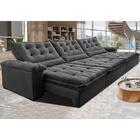 Sofá Retrátil E Reclinável 4,15m Cama Inbox Big Fresh Com Sof