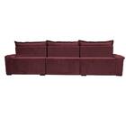 Sofá Retrátil E Reclinável 4,15m Cama Inbox Big Fresh Com Sof