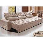 Sofá Retrátil E Reclinável 4,15m Cama Inbox Big Star Com Soft