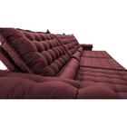 Sofá Retrátil E Reclinável 4,15m Molas Ensacadas Cama Inbox B