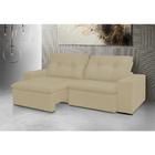 Sofá Retrátil E Reclinável 4 Lugares 2,30m Brasilia - Suede B