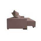 Sofá Retrátil E Reclinável 4 Lugares 2,30m Ellen  Bege