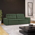 Sofá Retrátil E Reclinável 4 Lugares 210cm D28 Nilo  Verde Mu