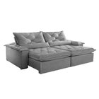 Sofá Retrátil E Reclinável 4 Lugares 220cm Diamond Super Pill