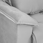 Sofá Retrátil E Reclinável 4 Lugares 230 Cm Maserati Prata