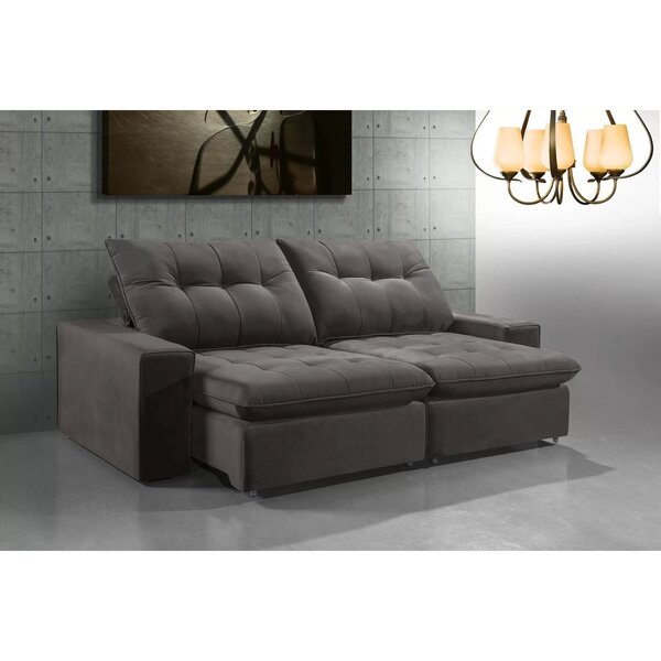Sofá Retrátil E Reclinável 4 Lugares 234cm X 108cm Monza Esto