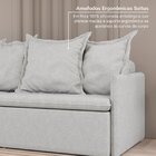 Sofá Retrátil E Reclinável 4 Lugares 240cm Dália Cabecasa Mad