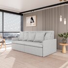 Sofá Retrátil E Reclinável 4 Lugares 240cm Dália Cabecasa Mad