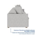 Sofá Retrátil E Reclinável 4 Lugares 240cm Dália Cabecasa Mad