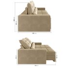 Sofá Retrátil E Reclinável 4 Lugares 240cm Embaúba Extra Cabe