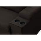 Sofá Retrátil E Reclinável 4 Lugares 245cm Com Porta Copos Ba