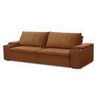 Sofá Retrátil E Reclinável 4 Lugares 245cm Com Porta Copos Ba