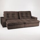 Sofá Retrátil E Reclinável 4 Lugares 250 Cm Turim Duplo Molej