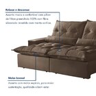 Sofá Retrátil E Reclinável 4 Lugares 250cm Avalon Super Pillo