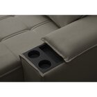 Sofá Retrátil E Reclinável 4 Lugares 250cm Com Porta Copos E