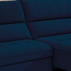 Sofá Retrátil E Reclinável 4 Lugares 255cm Barcelona Azul