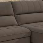 Sofá Retrátil E Reclinável 4 Lugares 255cm Barcelona Marrom