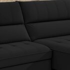 Sofá Retrátil E Reclinável 4 Lugares 255cm Barcelona Preto